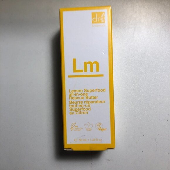 🛒 $8 - Dr Botanicals Lm Lemon Superfood Rescue Butter 1.69oz - Picture 2 of 3